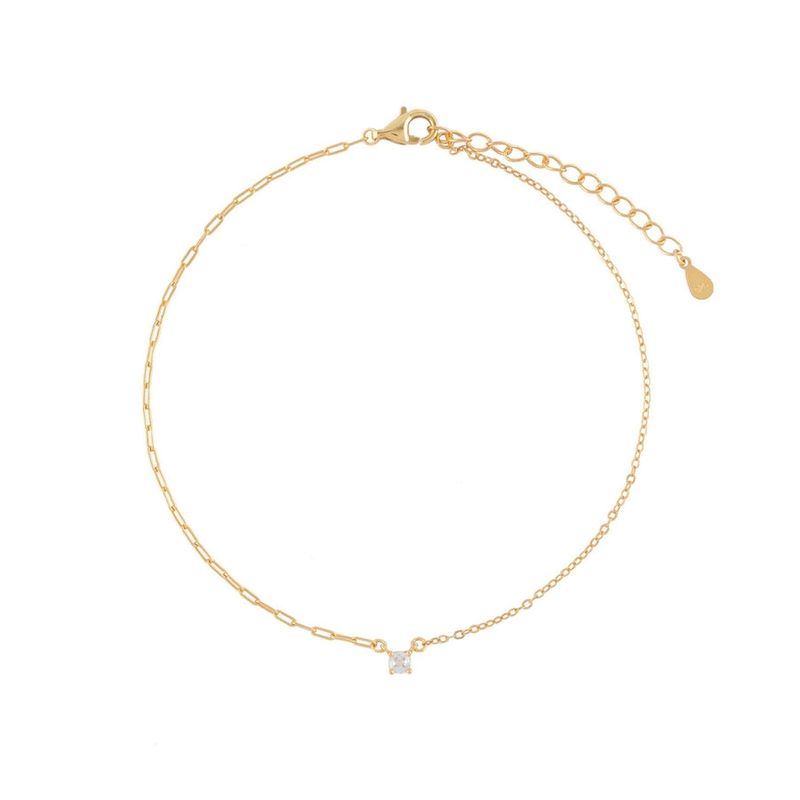 BOAZ JOYAS - Tobillera Marla bañada en oro
