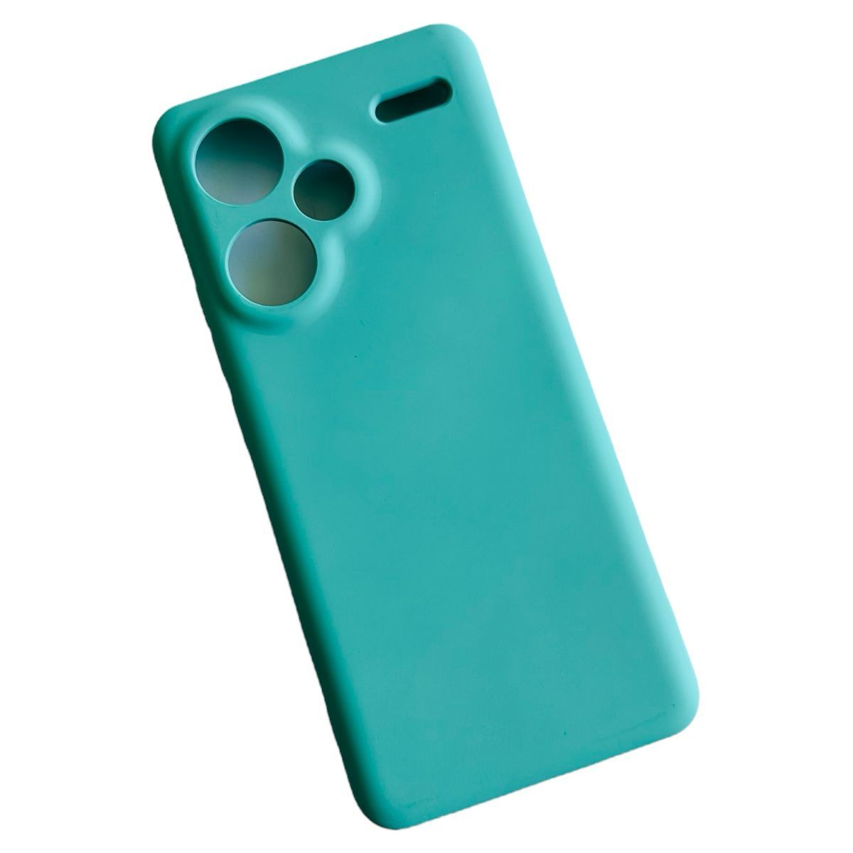 GENERICO - Carcasa Funda Para Xiaomi Redmi Note 13 Pro+ 5g Silicona Turquesa