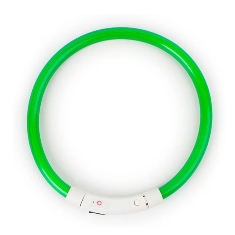 GENERICO - Collar Correa Para Perros Mascota Verde