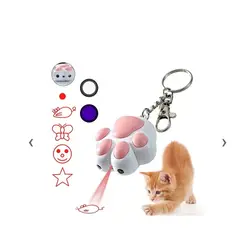 GENERICO - Laser Para Gatos Patita Proyector Multipatron