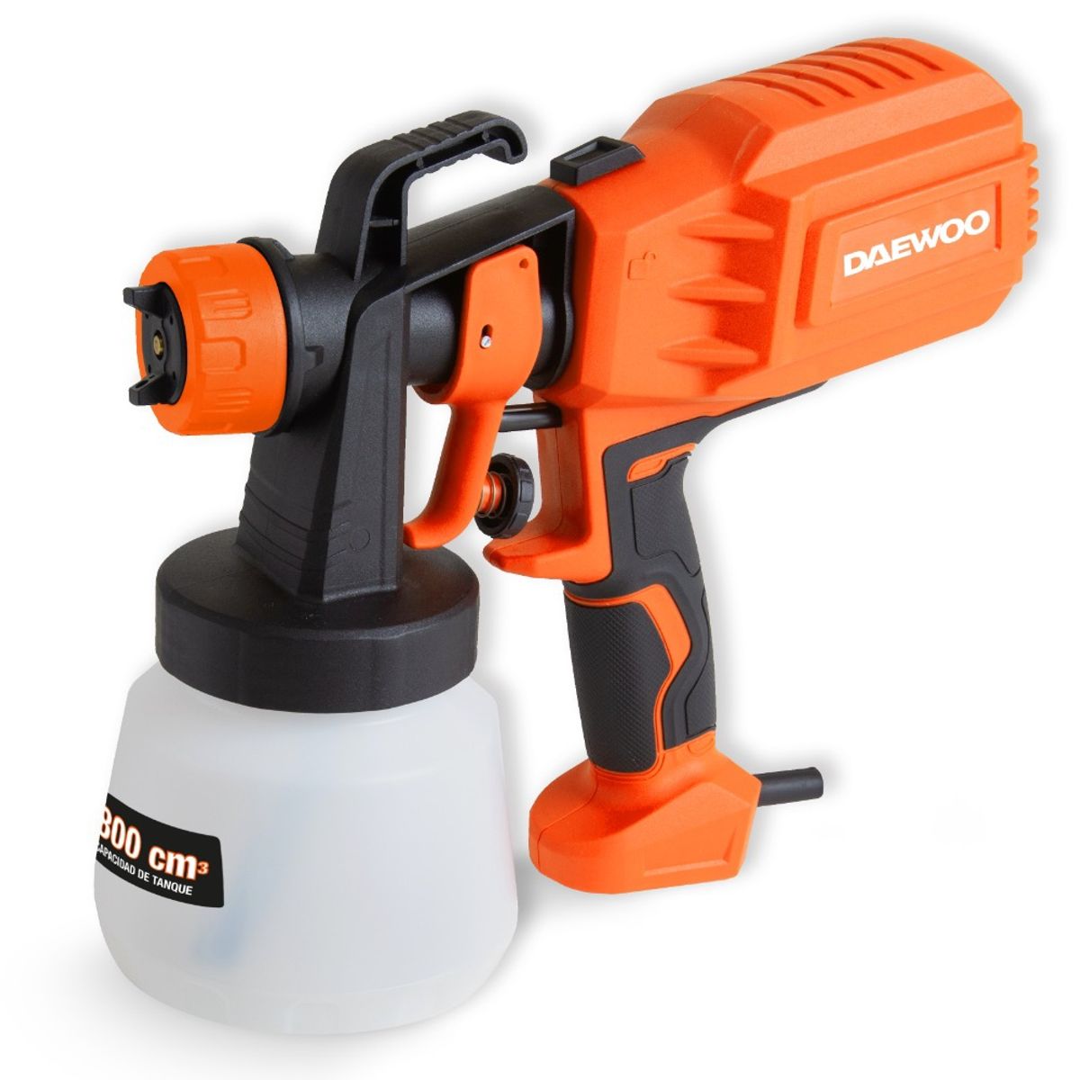 DAEWOO - Pistola De Pintura Eléctrica 450w 800ml Daewoo Dwp1828