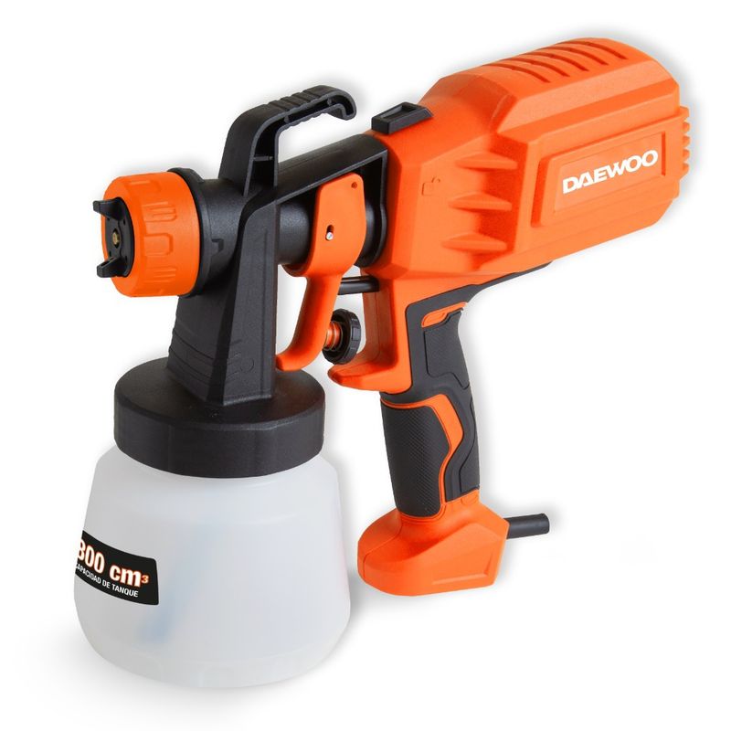 DAEWOO - Pistola De Pintura Eléctrica 450w 800ml Daewoo Dwp1828