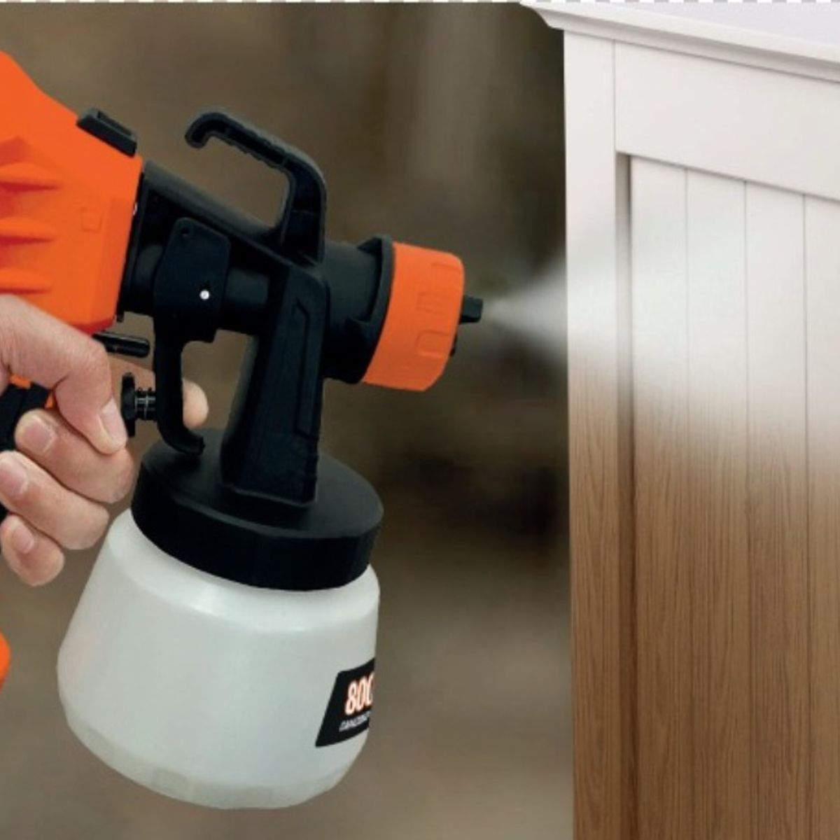 DAEWOO - Pistola De Pintura Eléctrica 450w 800ml Daewoo Dwp1828