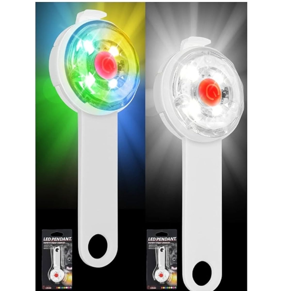 GENERICO - Collares De Perro Con Luz LED De Alta Capacidad Blanco