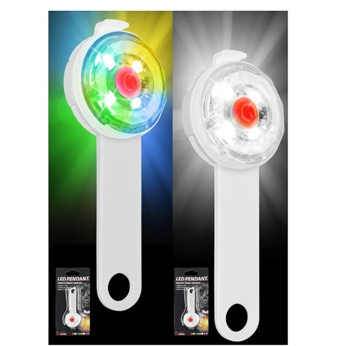 GENERICO - Collares De Perro Con Luz LED De Alta Capacidad Blanco