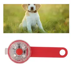 GENERICO - Collares De Perro Con Luz LED De Alta Capacidad Rojo