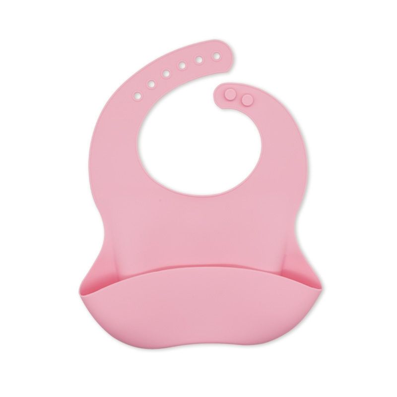 CRUSEC - Babero Impermeable Para Bebes De Silicona Lavable