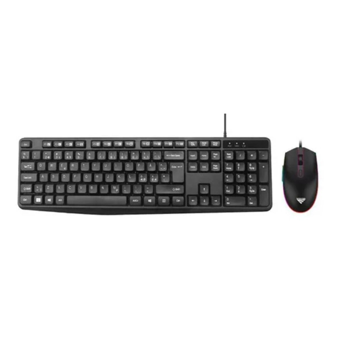 SPEKTRA - Kit De Teclado Y Mouse Inalámbrico Spektra Mk-500 Negro