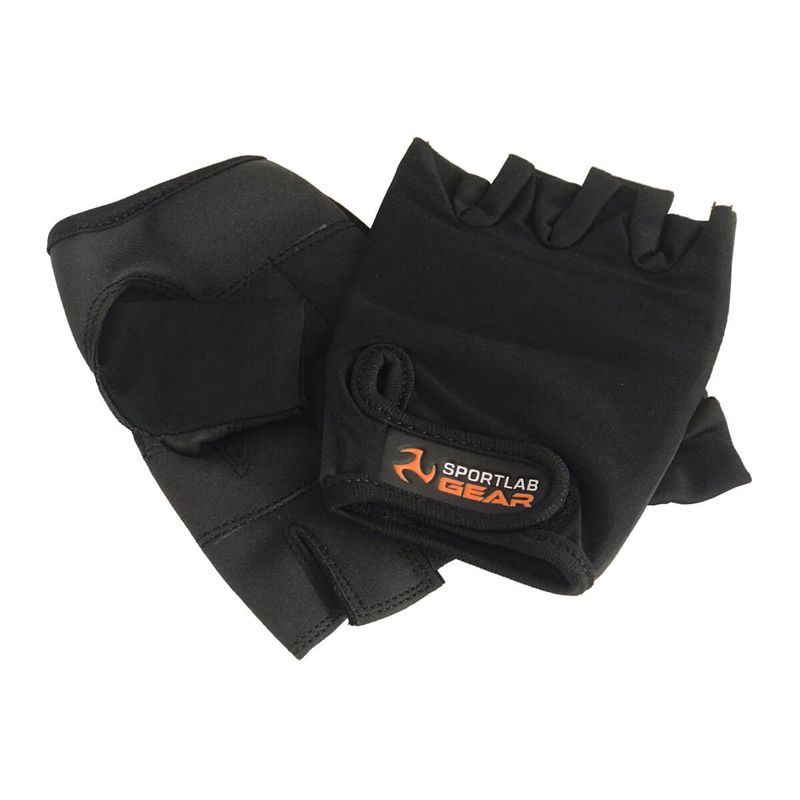 SPORTLAB - Guante Black Lycra (talla M)