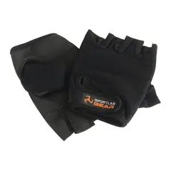 SPORTLAB - Guante Black Lycra (talla M)