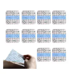 GENERICO - X 100 Apósitos Adhesivos Transparentes Para Tatuajes 7cmx7cm