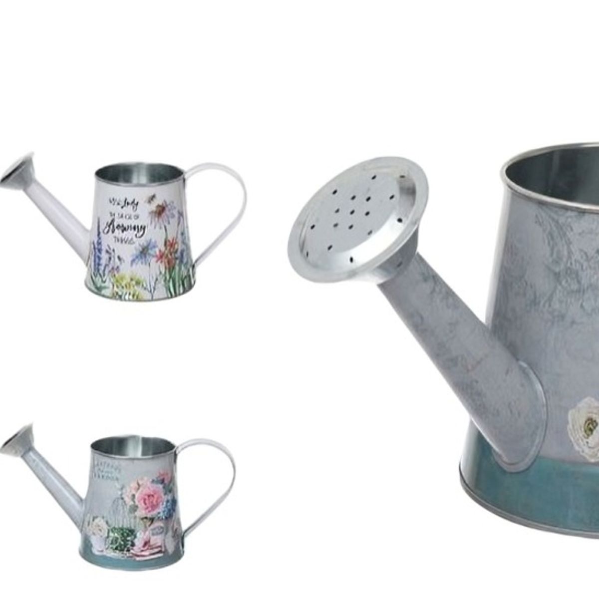 OEM - SET X 2 MINI PIEZAS REGAR DECORATIVO  10X21CM