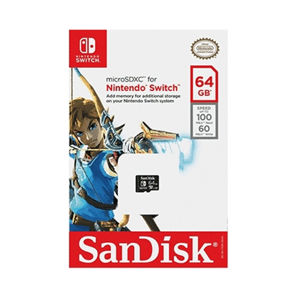 SANDISK - Micro SDXC for Nintendo Switch Sandisk 64 GB
