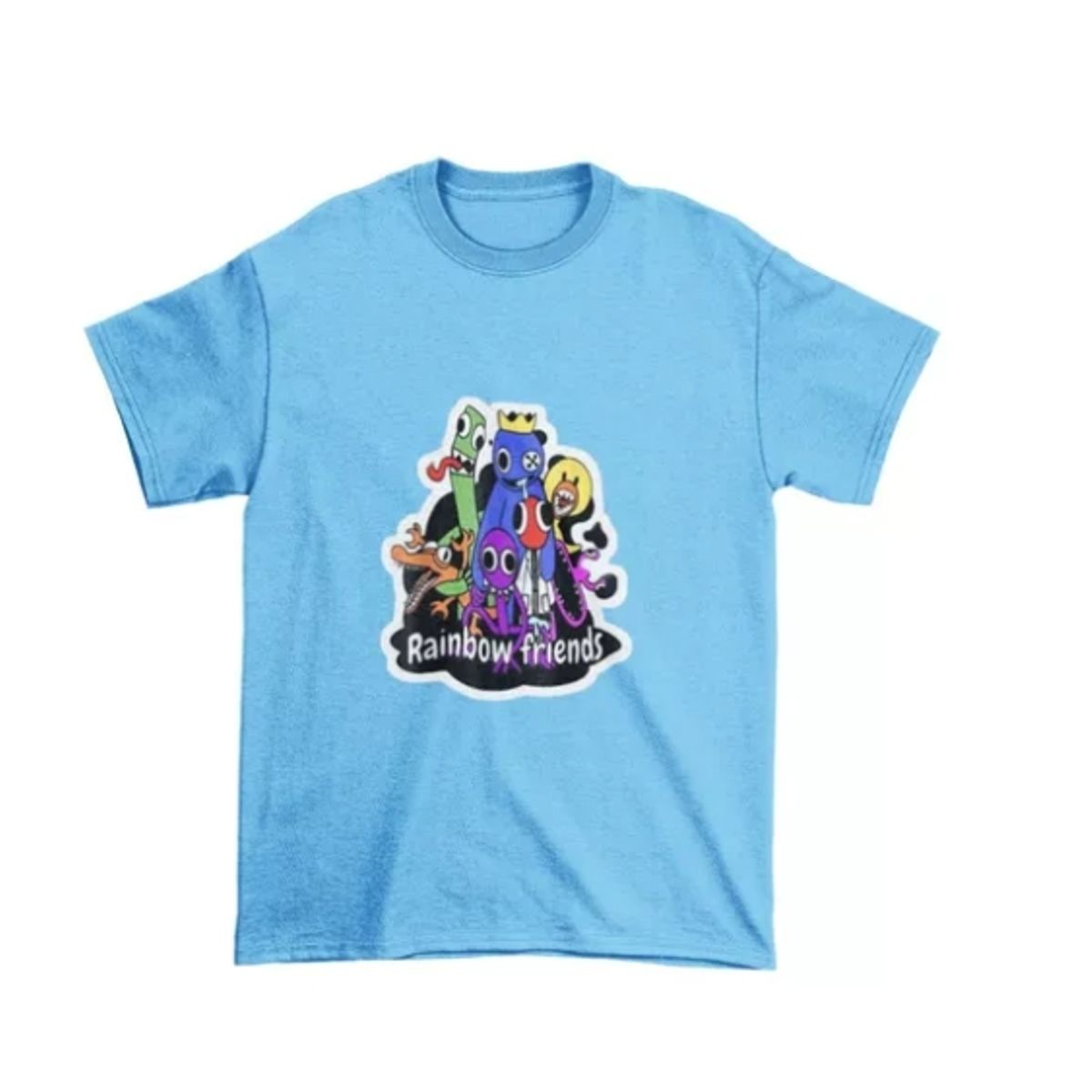 GENERICO - Polera Juvenil Niña Niño Raibown Friends Todo Blue Purple