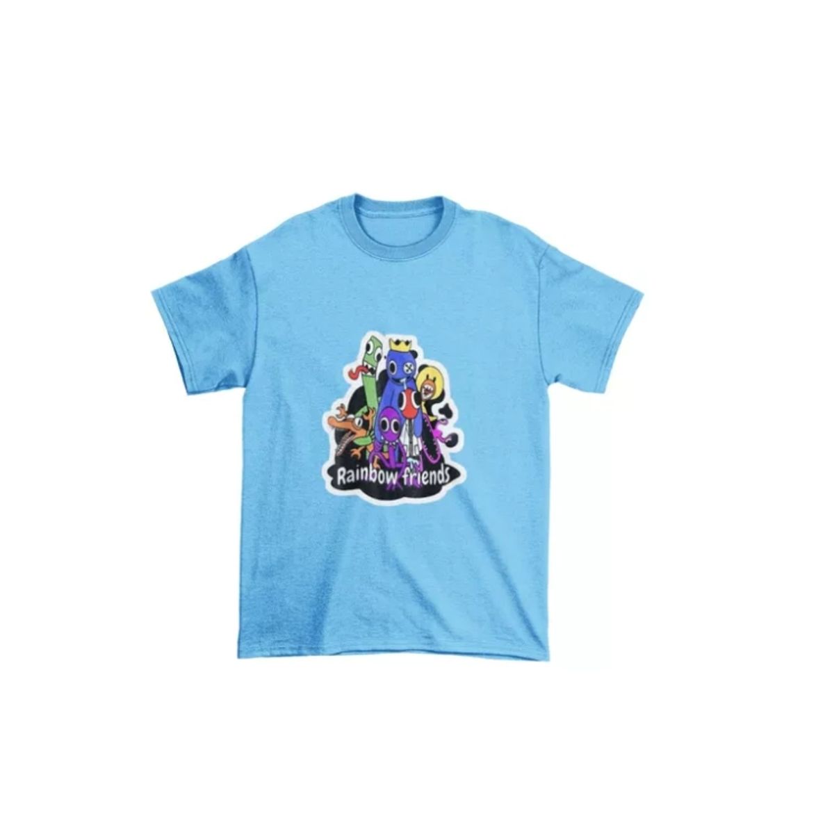 GENERICO - Polera Juvenil Niña Niño Raibown Friends Todo Blue Purple