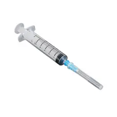 GENERICO - X100 Jeringas Luer Lock 5ml5cc 23g X 12