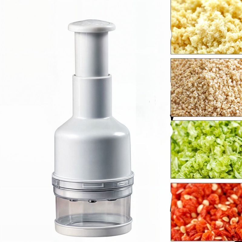 GENERICO - Picador de verduras manual cortador de cebolla chopper