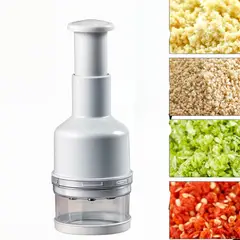 GENERICO - Picador de verduras manual cortador de cebolla chopper