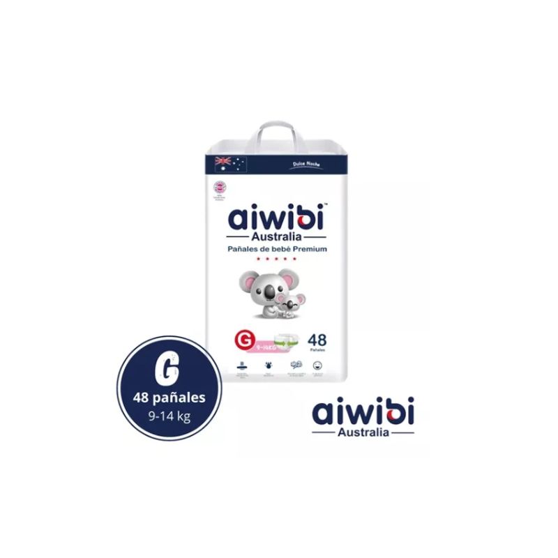 GENERICO - Pañales Aiwibi Dulce Noche G 48 UND