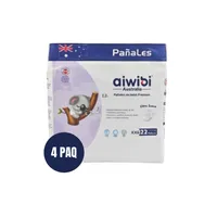 Pañales Aiwibi Ultra Suave XXG X4 88 Und
