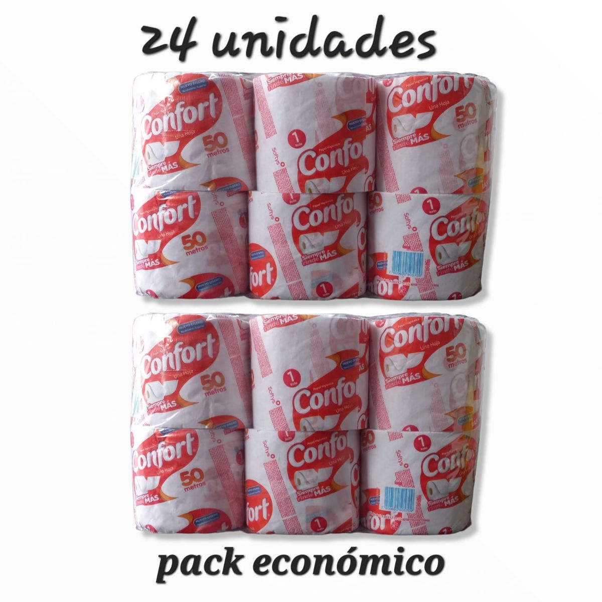 CONFORT - Papel Higiénico CONFORT 24 rollos