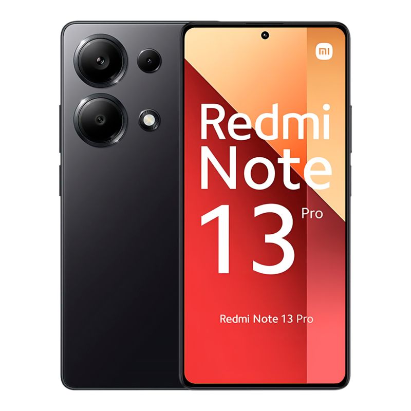 XIAOMI - Xiaomi Redmi Note 13 Pro Dual Sim 256 Gb Midnight Black 8 Gb Ram