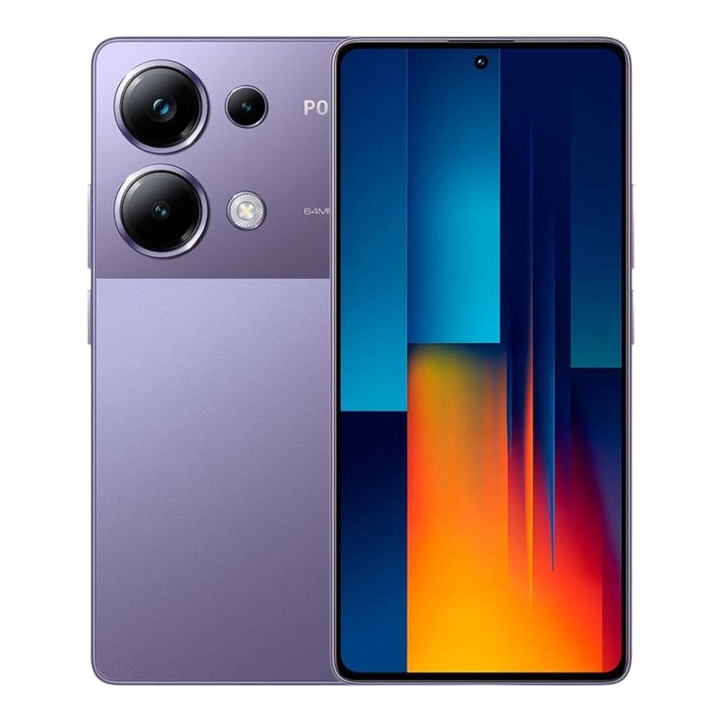 XIAOMI - Xiaomi Poco M6 Pro Dual Sim 512 Gb Purple 12 Gb Ram