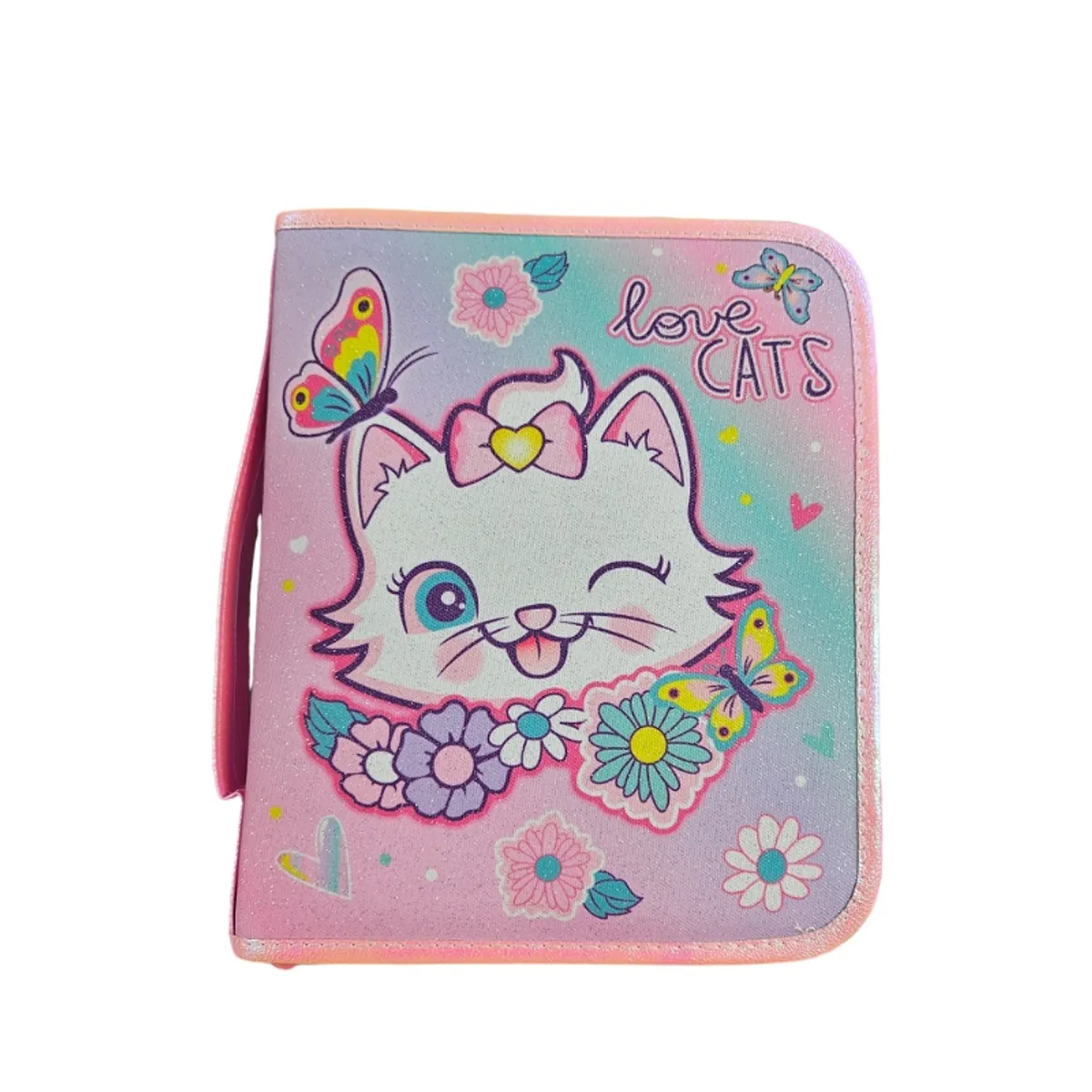 GENERICO - Set De Arte Maleta 36 Piezas Lápices Para Colorear Gato Cat