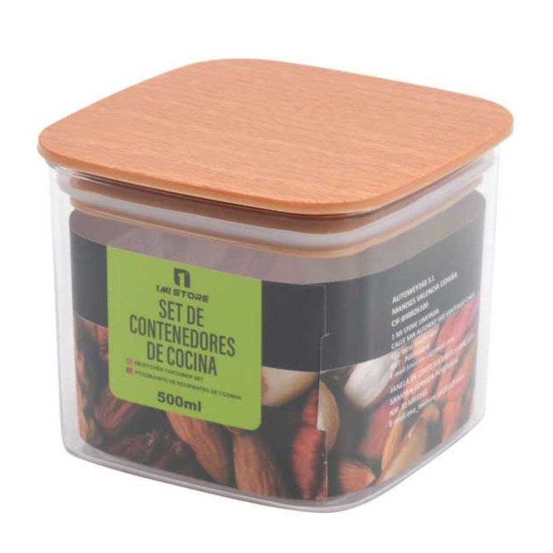 OEM - Contenedor De Cocina Con Tapa 500ml