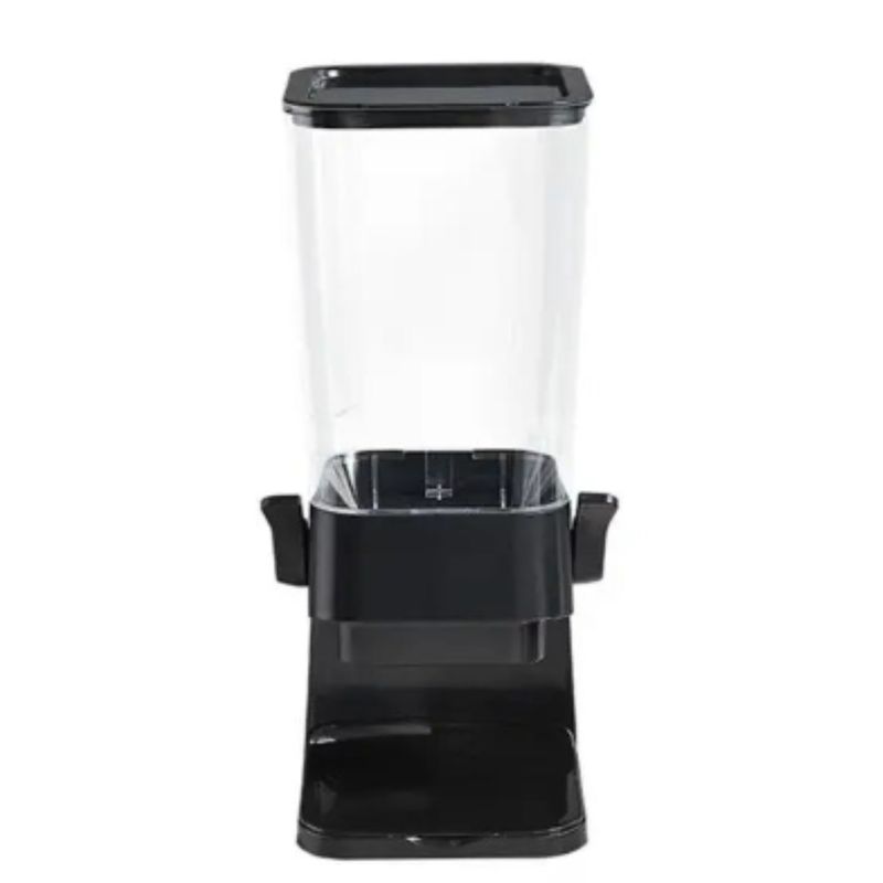 OEM - Dispensador De Cereal Granos Dulces 55 Litros Negro
