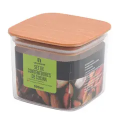 OEM - Contenedor De Cocina Con Tapa 500ml