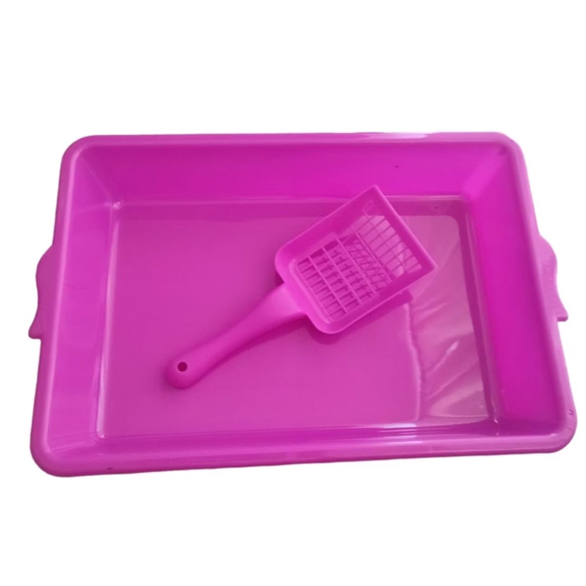 GENERICO - Caja Arenero Simple Para Gato Unicolor