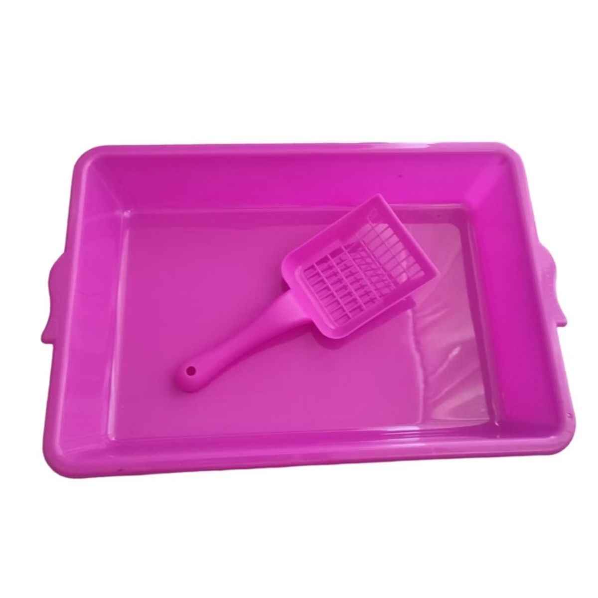 GENERICO - Caja Arenero Simple Para Gato Unicolor