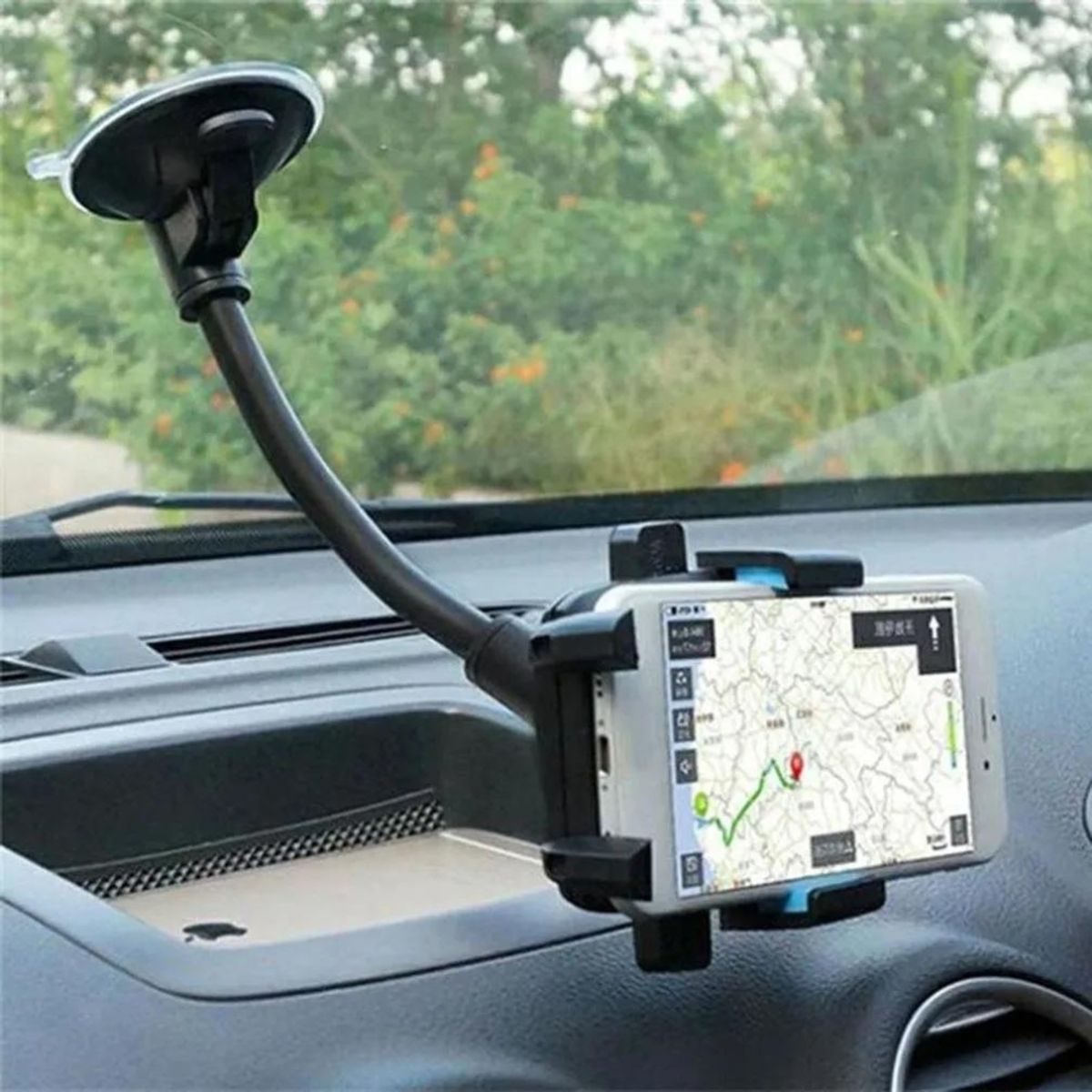 TECMASTER - SOPORTE SMARTPHONE TELESCOPICO PARA AUTO