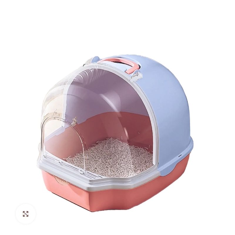 GENERICO - Arenero Para Gatos Caja Plastico Mascotas
