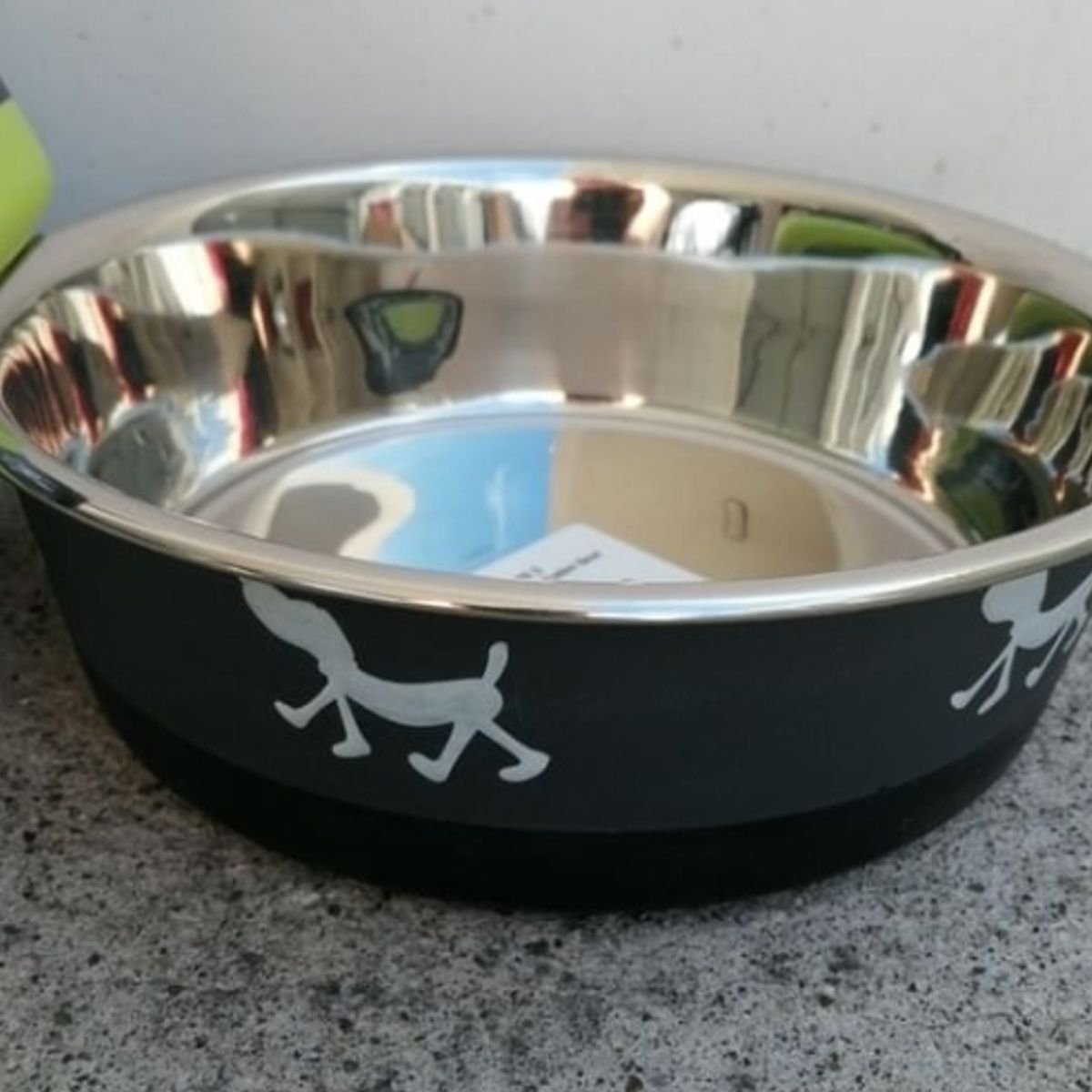 GENERICO - Tazón Para Mascotas De Acero Inoxidable Perros Gris