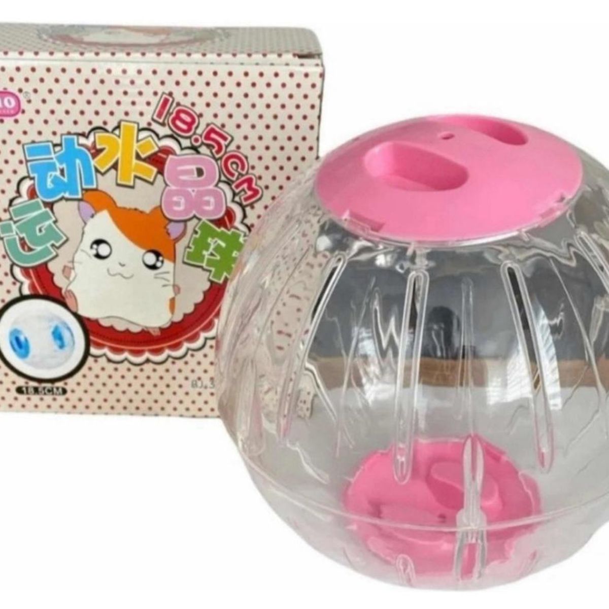 GENERICO - Bola Esfera Para Hamster Erizos 185cm Juguetes Roedores Rosa