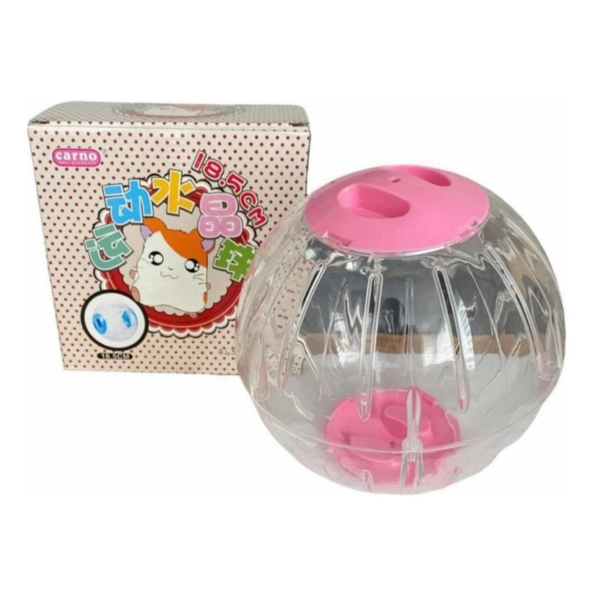 GENERICO - Bola Esfera Para Hamster Erizos 185cm Juguetes Roedores Rosa