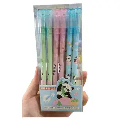 GENERICO - Lapiceros Borrables Pack 12 De Panda