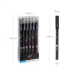 GENERICO - Caja 12 Lápices Tinta Gel 100% Borrable 0.5 Mm Lápiz Kawaii