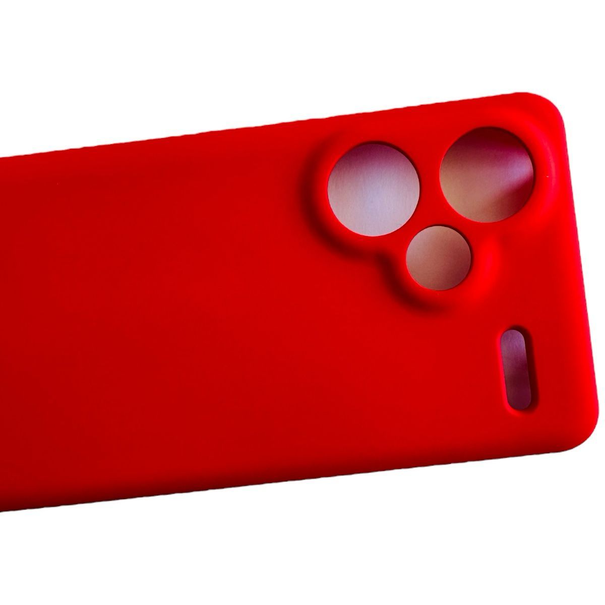 GENERICO - Carcasa Funda Para Xiaomi Redmi Note 13 Pro+ 5g Silicona Rojo