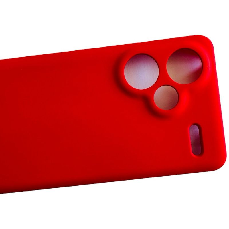 GENERICO - Carcasa Funda Para Xiaomi Redmi Note 13 Pro+ 5g Silicona Rojo