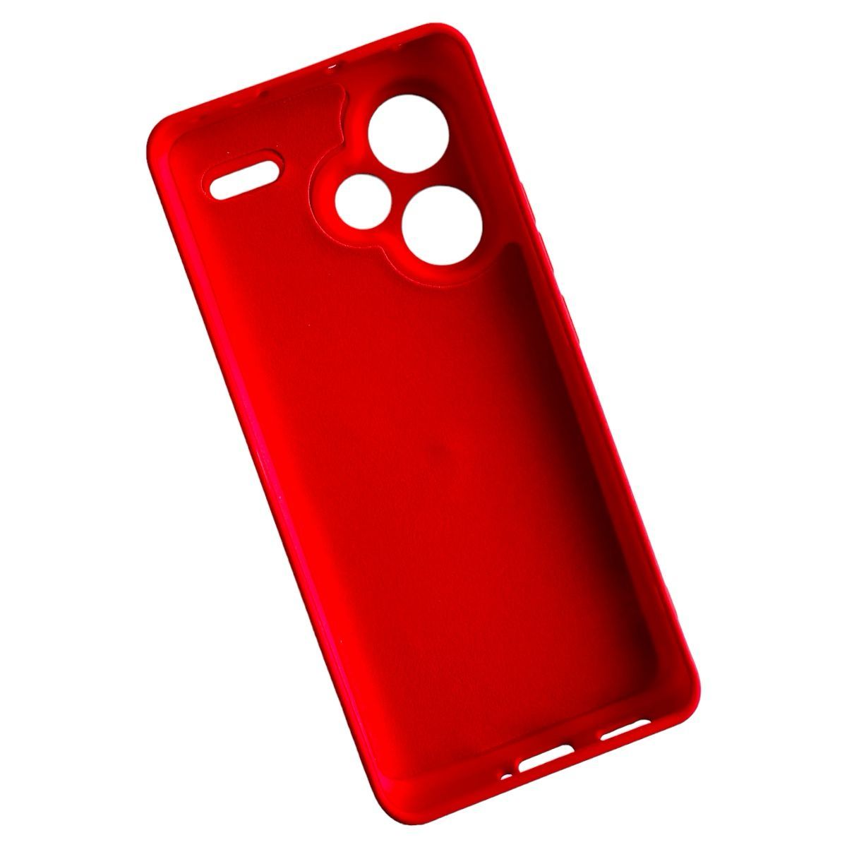 GENERICO - Carcasa Funda Para Xiaomi Redmi Note 13 Pro+ 5g Silicona Rojo