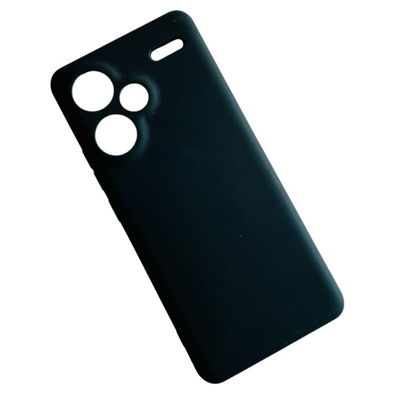 GENERICO - Carcasa Funda Para Xiaomi Redmi Note 13 Pro+ 5g Silicona Negro