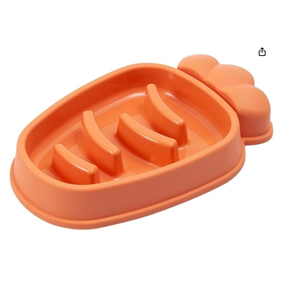 GENERICO - Cuencos Para Perros Ansiedad Forma Zanahoria