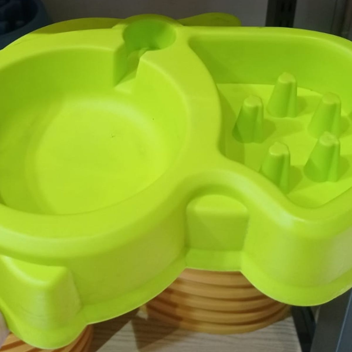 GENERICO - Cuencos Para Perros Antiestres Forma Doble