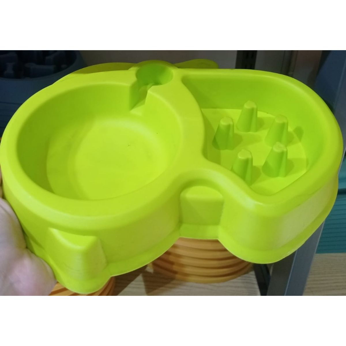 GENERICO - Cuencos Para Perros Antiestres Forma Doble