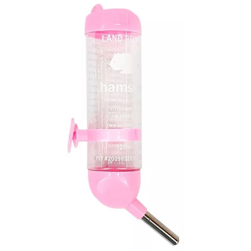 GENERICO - Botella De Agua Para Hámster Dispensador Rosa