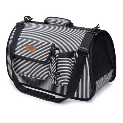 Imagen 2 del producto Bolso Transportador Viaje Para Perros Y Gatos Talla L Gris