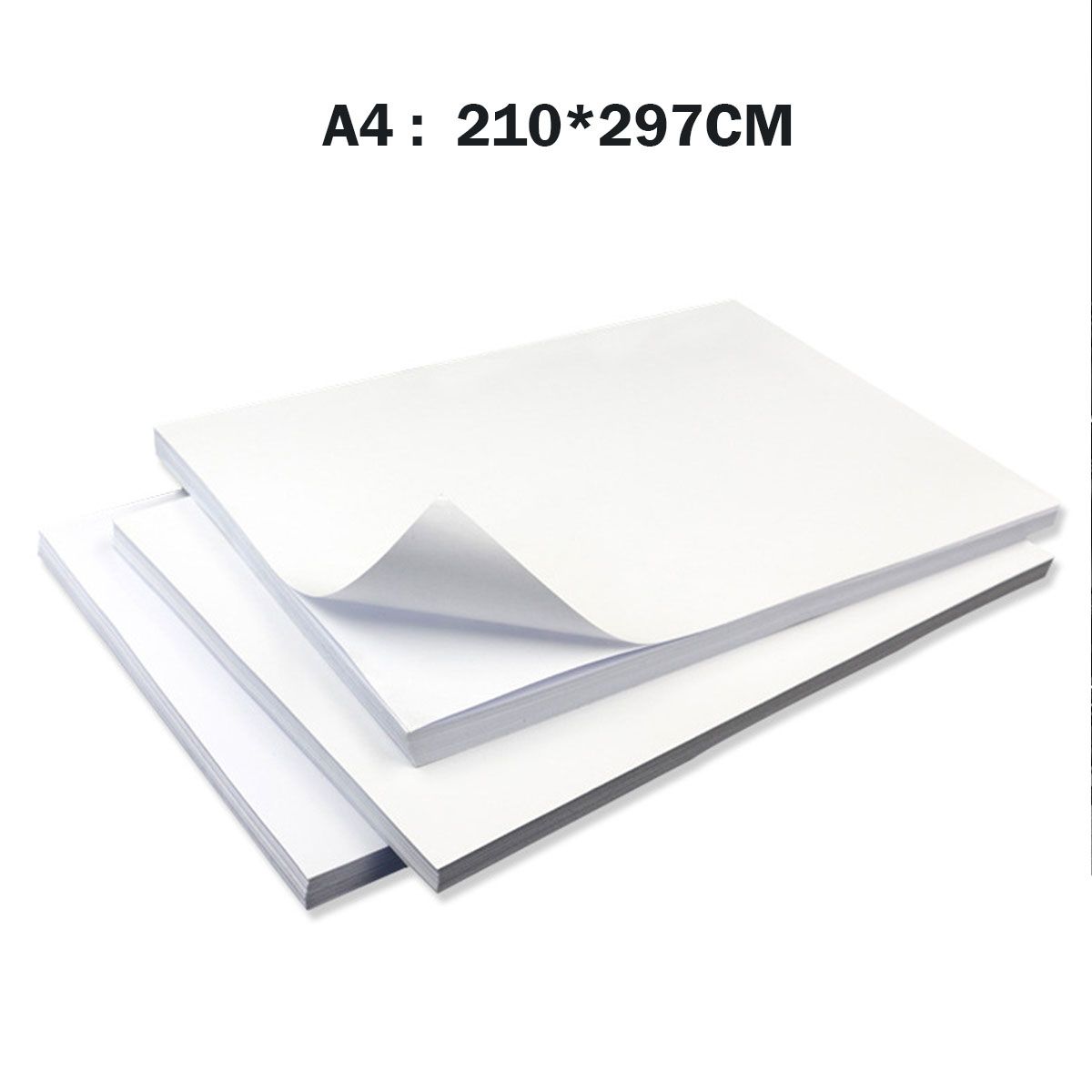 EDWINAYY - Papel Fotográfico Adhesivo Brillante 135 Grs A4 50 Hojas